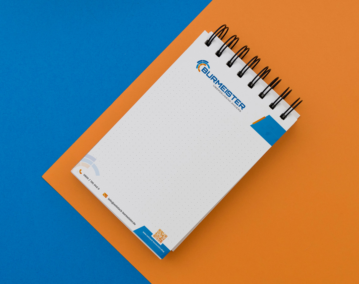 Burmeister Notizblock